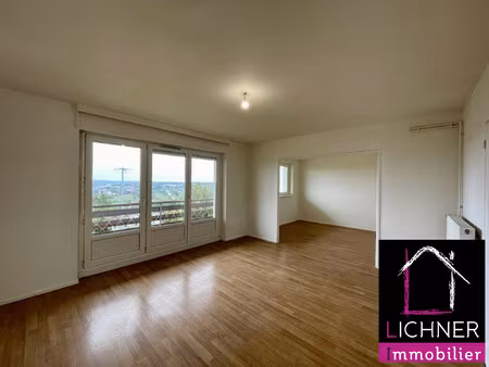 appartement t4 lumineux avec vue dégagée 80 m2
