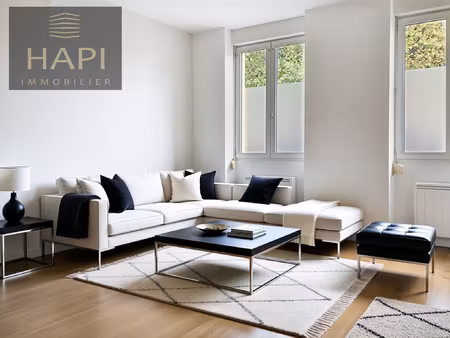 appartement t2 45m2 traversant est ouest