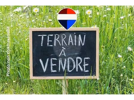 terrain constructible à vendre