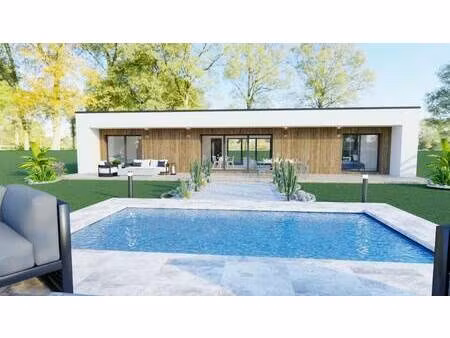 terrain avec maison neuve à vendre