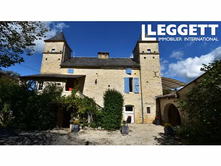 achat maison 7 pièces 164m² leobard 46300
