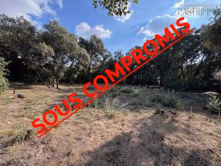 achat terrain 1 074m² sussargues 34160