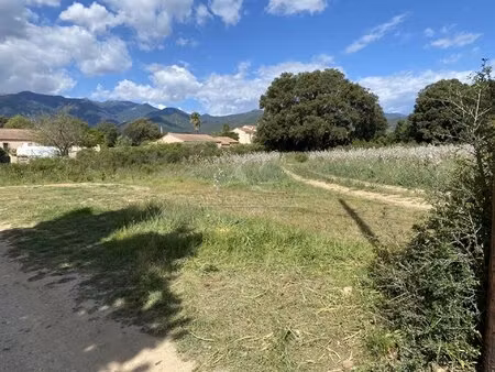 terrain de 901 m² sur la commune de ghisonaccia