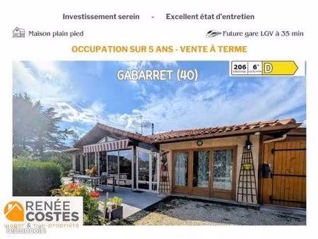 maison en viager 4 pièces 106 m²
