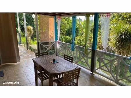 loue bas de villa f2 meublé