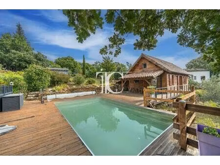 maison ossature bois avec piscine sur 1095m² de terrain