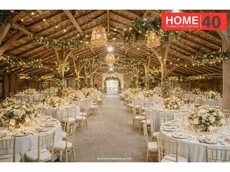 sous compromis propriété équestre gite salle de réception ma