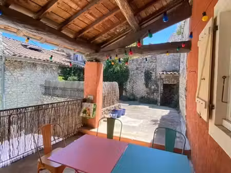 location maison de village sauzet 26740 - - surface privée