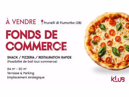 fonds de commerce restauration - prunelli di fiumorbo