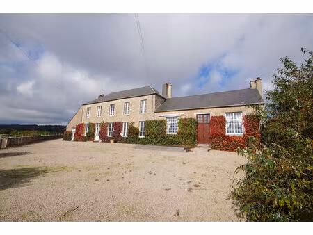 la manche a la campagne pres pont farcy grand maison en pierre avec 4 chambres