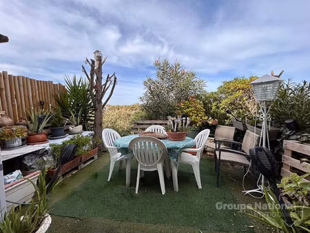 saintes maries de la mer maison avec vue étang en viager occupé