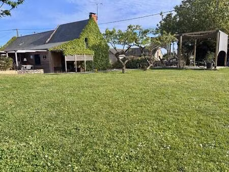 vente longère et corps de ferme à verrie (49400) : à vendre / 193m² verrie