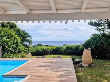 villa de charme avec vue mer et piscine - capesterre-de-marie-galante