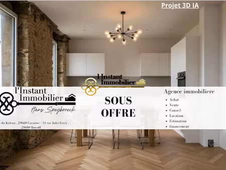 vente appartement 85.4 m² à santec (29250)  306 000 €