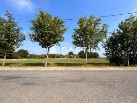 terrain constructible viabilisé à vendre