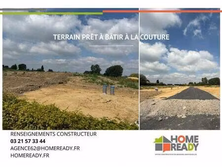 terrain avec maison neuve à vendre