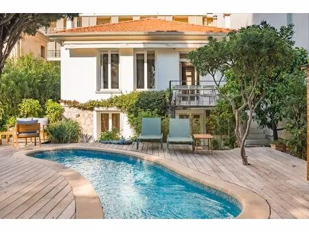 cannes - villa belle epoque renovee - calme et proximite centre