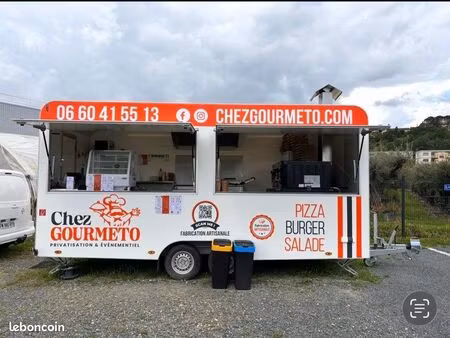 remorque food truck  fonds de commerce