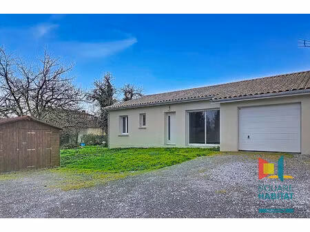 maison contemporaine de plain pied proche commerces a pied
