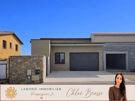 a vendre - portiragnes - villa neuve t3 d'environ 70 m2 sur
