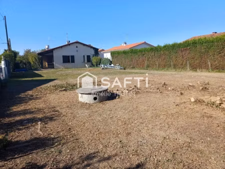 vente terrain 430 m² à bruguières (31150)  160 000 €