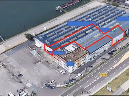 location locaux professionnels 1400 m² à amfreville-la-mi-voie (76920)  5 250 €