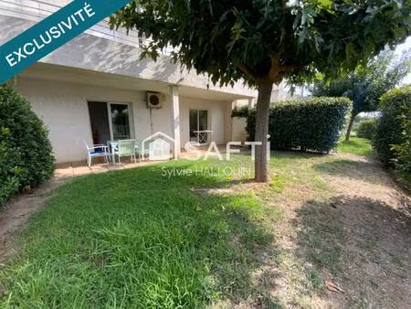 appartement t3 bord de mer 44m² jardin et parking