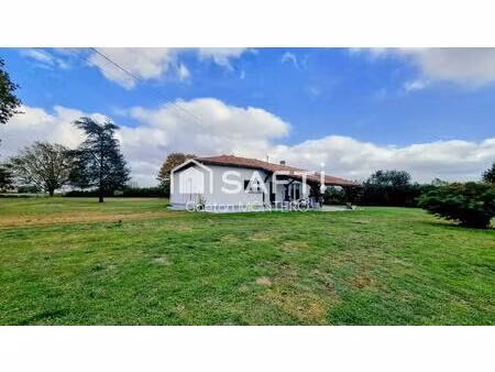 maison à vendre à solférino – grande propriété sur 12 000 m² de terrain