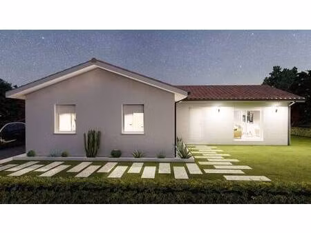 terrain avec maison neuve à vendre