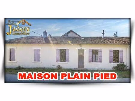 maison de plain-pied à vendre