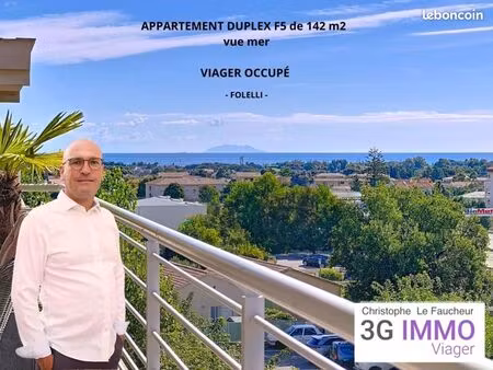 duplex en viager 5 pièces 143 m²