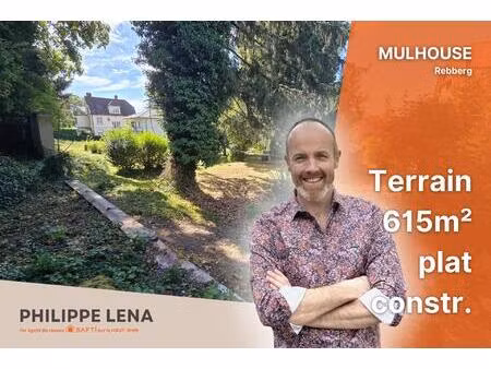 beau terrain d'environ 6 15 ares constructibles