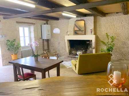 maison ancienne en moellons 145m2 avec jardin  aigrefeuille d'au