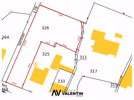 en vente terrain non constructible – 417 000 € |scy-chazelles