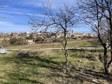 terrain constructible 600m2 villeneuve de berg