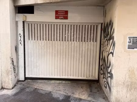 double place de parking