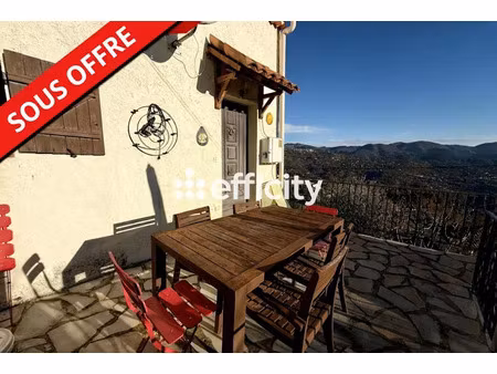 vente maison 4 pièces 80 m² à châteauneuf-villevieille (06390)  276 000 €