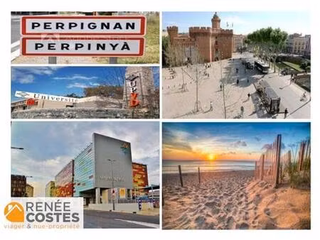 vente à terme occupée sur 72 mois - perpignan (66000)