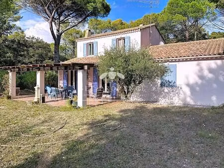 villa avec piscine et dépendance  située au calme sur un grand terrain