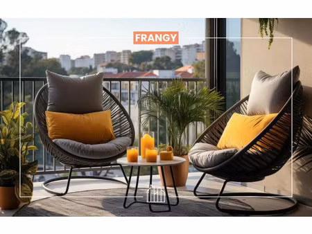 vente appartement neuf 2 pièces 44m2 frangy - 234000 € - surface privée