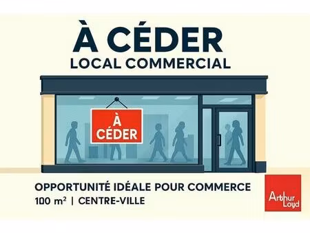 vente commerce 100 m² tours (37000)