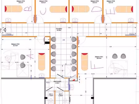 bureaux 35 m² sophia antipolis