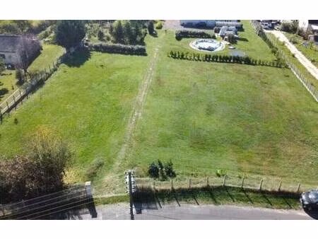 terrain constructible à vendre
