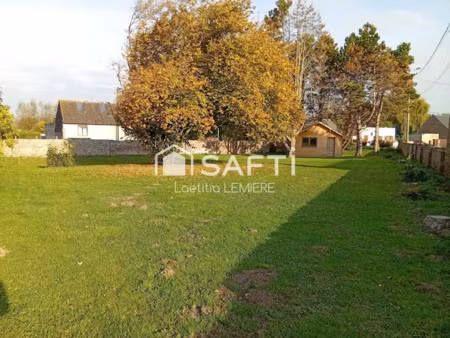 vente terrain 1032 m² à lanchères (80230)  52 000 €