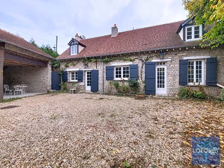 charmante maison en pierre au coeur d'ormoy-la-rivière