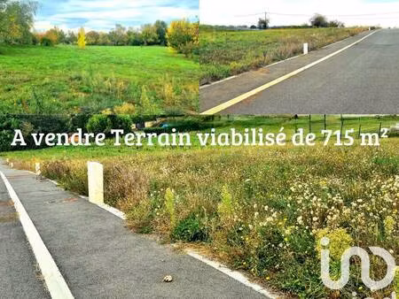 terrain constructible viabilisé à vendre