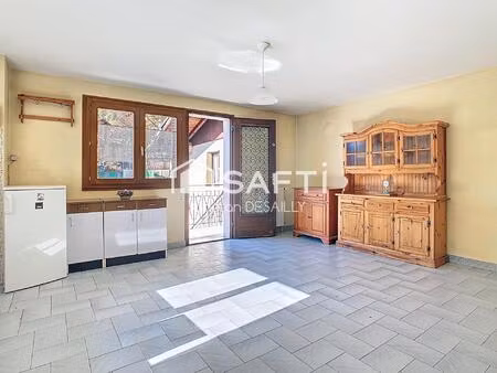 maison avec terrain  box et potentiel