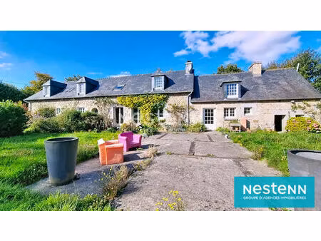 maison à vendre à plaintel - longère de 220 m²  4 chambres  avec grand terrain 8000 m²