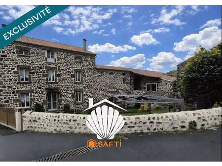 maison en pierre 180 m² + appartement indépendant + grange 240 m² – investissement - poten