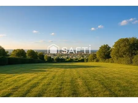 terrain 1900m² – vue dominante arras – sud